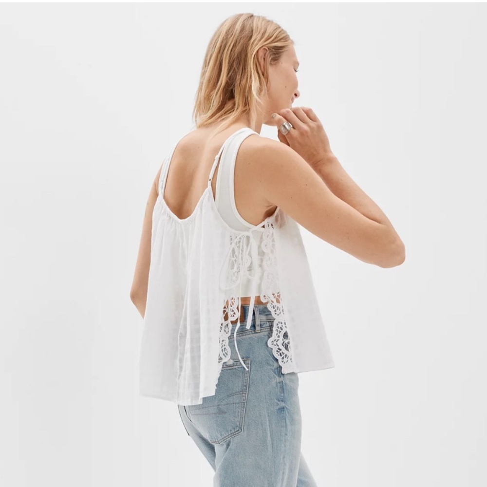 AE Flowy Boho Side Tie Tank - NWT - Picture 4 of 7